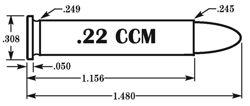 .22 CCM / .22 Cooper Centerfire Magnum (Accurate Loading Guide #2)